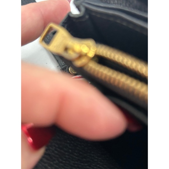 Louis Vuitton Monogram Empreinte Leather Zip Around Wallet Black #354 - Picture 12 of 13